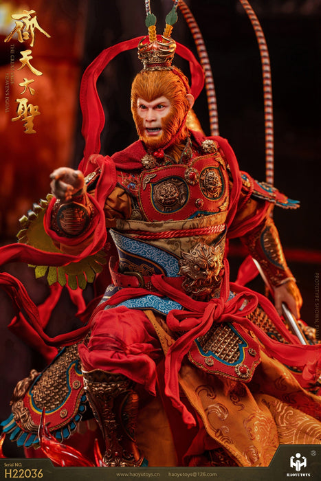 In-stock 1/6 HAOYU TOYS H22036 Monkey King Tiangong Riot Version