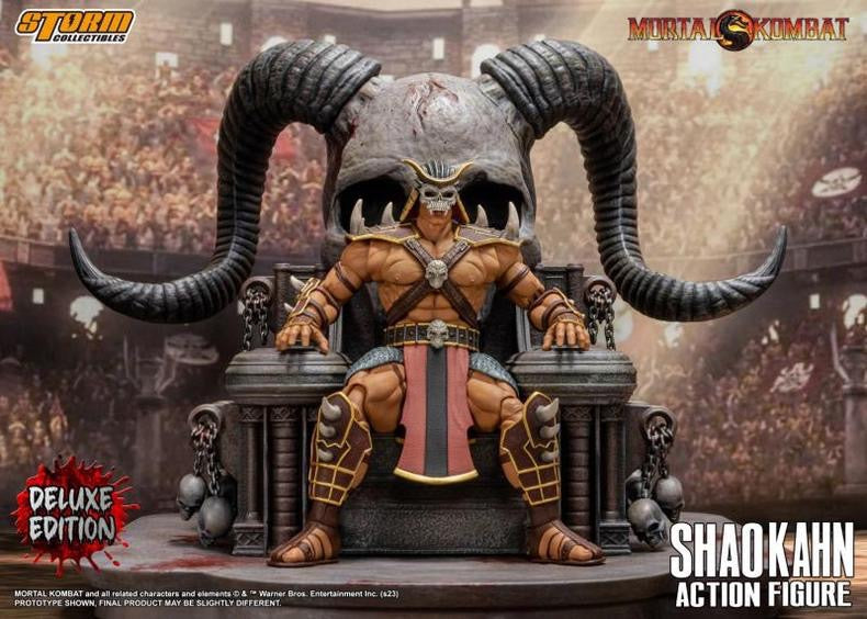 In-stock 1/12 Storm Collectibles Shao Kahn DCMK14/DCMK15 Action Figure