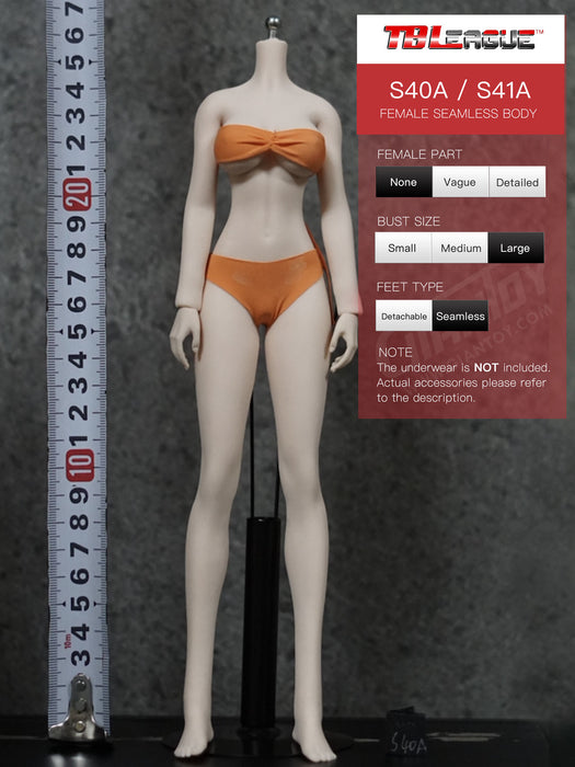 In-stock 1/6 TBLeague tall&slender PLLB2021-S40A/S41A Seamless Body (Censored)