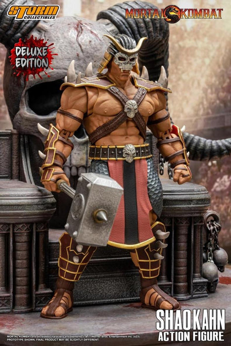 In-stock 1/12 Storm Collectibles Shao Kahn DCMK14/DCMK15 Action Figure