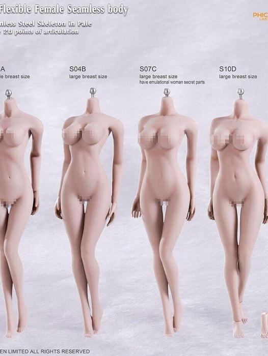 In-Stock TBleague / Phicen Female Body Collection S01A- S29B (Censored)