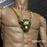 1/6 Scale Big Golden Leopard Necklace For HOT TOYS PH Fashion clothes
