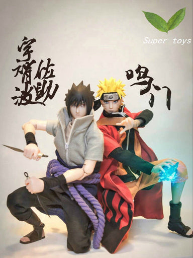 In-stock 1/6 Scale  Fire Shadow Ninja Naruto & Ninja Sasuke Set