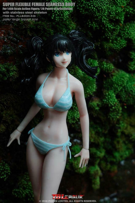 In-stock 1/6 TBLeague Anime Girls S36 S37 Pale Seamless Figure (w/ head) (Censored)
