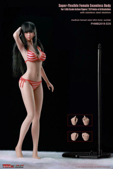 In-stock 1/6 TBLeague Teenage Girl Seamless Figure PHMB2019 S34 S35 (w/head) (Censored)
