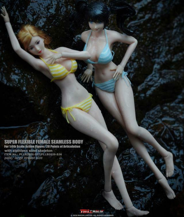 In-stock 1/6 TBLeague Anime Girls S36 S37 Pale Seamless Figure (w/ head) (Censored)