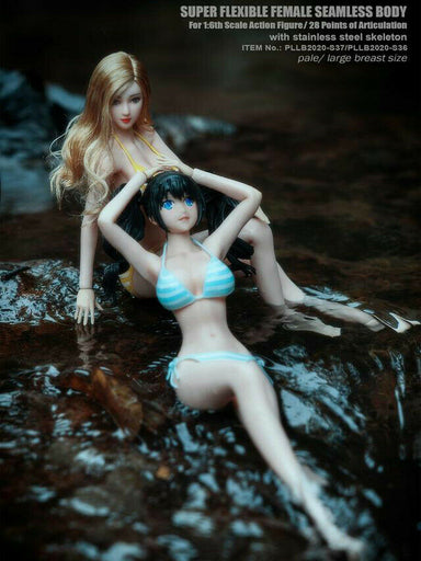 In-stock 1/6 TBLeague Anime Girls S36 S37 Pale Seamless Figure (w/ head) (Censored)