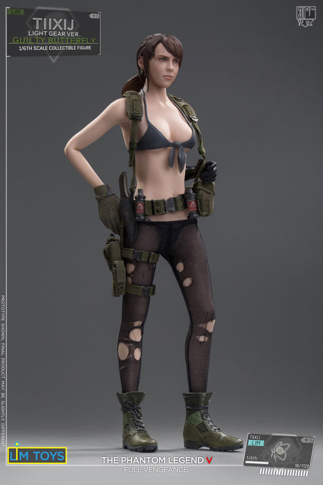Pre-order 1/6 Scale LIMTOYS TIIXIJ GUILTY BUTTERFLY VER. (No body) Quiet B Deluxe