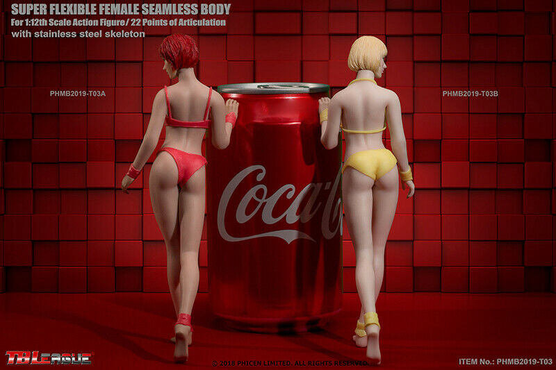 In-stock 1/12 TBLeague Female Seamless Body PHMB2019-T03 (Censored)