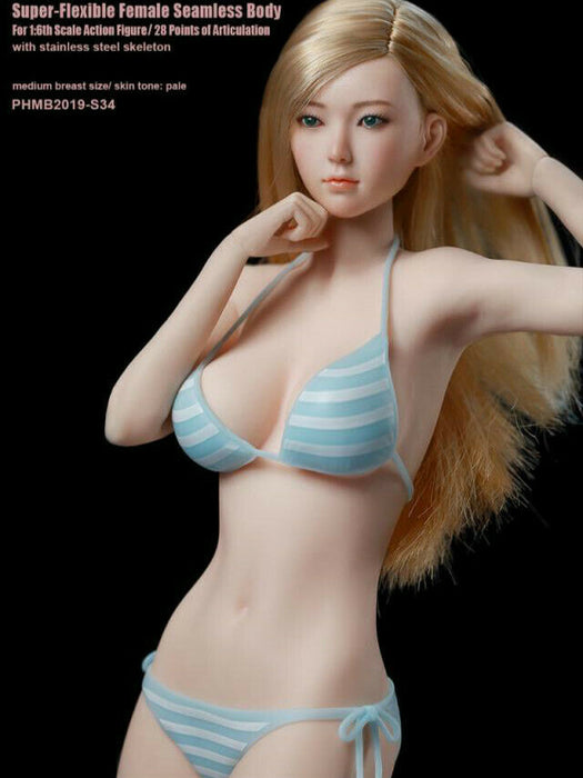 In-stock 1/6 TBLeague Teenage Girl Seamless Figure PHMB2019 S34 S35 (w/head)