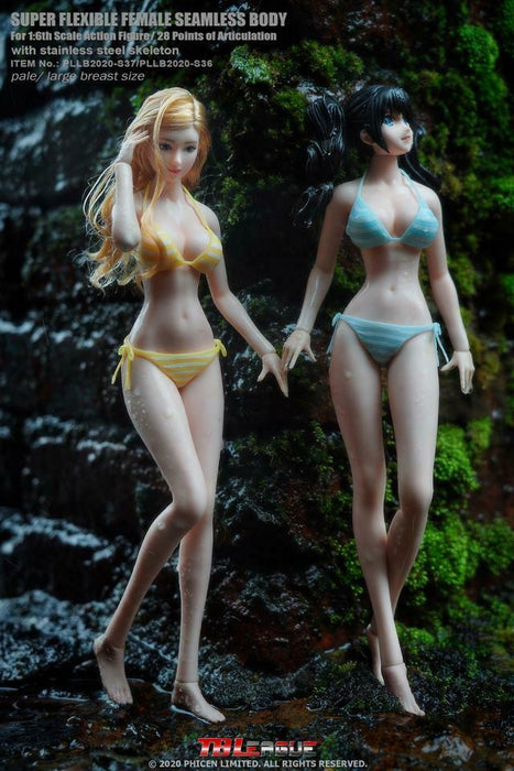 In-stock 1/6 TBLeague Anime Girls S36 S37 Pale Seamless Figure (w/ head)