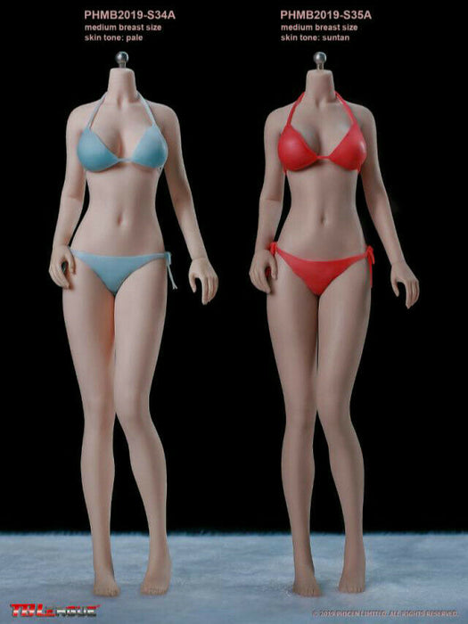 In-stock 1/6 TBLeague Phicen Teenage Girl S34A S35A Seamless Body (Censored)