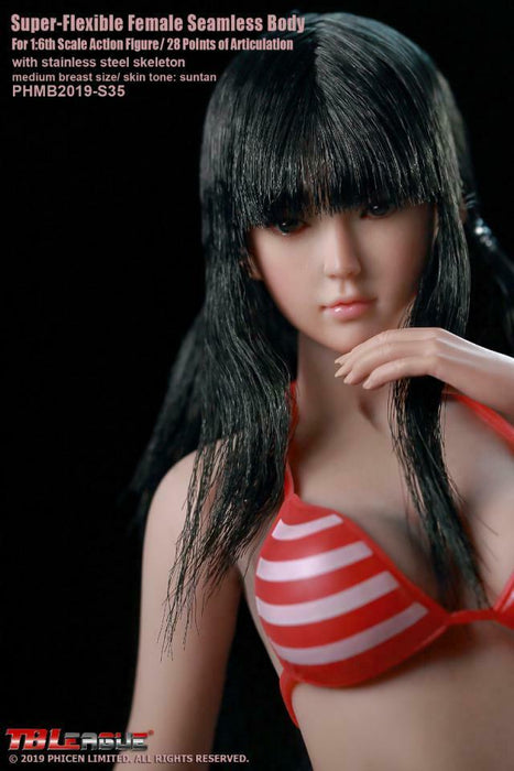 In-stock 1/6 TBLeague Teenage Girl Seamless Figure PHMB2019 S34 S35 (w/head)