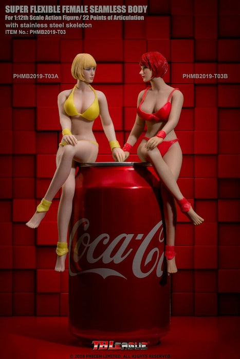 In-stock 1/12 TBLeague Female Seamless Body PHMB2019-T03 (Censored)