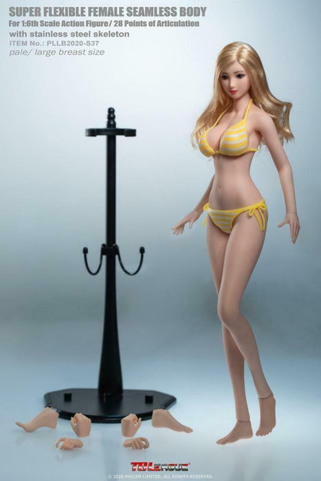 In-stock 1/6 TBLeague Anime Girls S36 S37 Pale Seamless Figure (w/ head) (Censored)