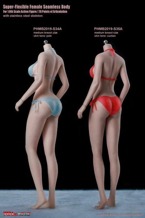 In-stock 1/6 TBLeague Phicen Teenage Girl S34A S35A Seamless Body (Censored)