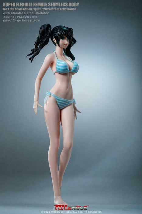 In-stock 1/6 TBLeague Anime Girls S36 S37 Pale Seamless Figure (w/ head) (Censored)