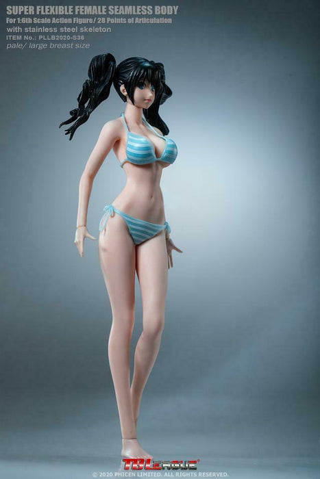 In-stock 1/6 TBLeague Anime Girls S36 S37 Pale Seamless Figure (w/ head)