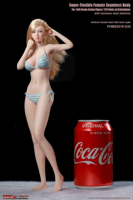 In-stock 1/6 TBLeague Teenage Girl Seamless Figure PHMB2019 S34 S35 (w/head)