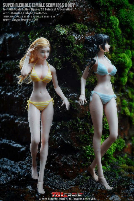 In-stock 1/6 TBLeague Anime Girls S36 S37 Pale Seamless Figure (w/ head)