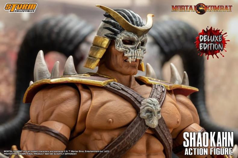 In-stock 1/12 Storm Collectibles Shao Kahn DCMK14/DCMK15 Action Figure