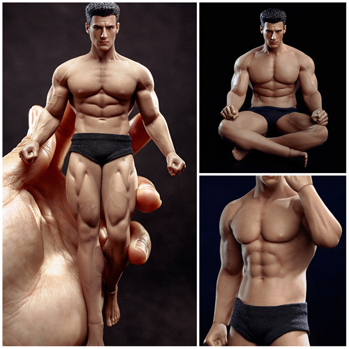 In-stock TBLeague Phicen 1/12 Male Body PH2019-TM01A B  6IN Action Figure F SHFiguart #Suntan (Censored)