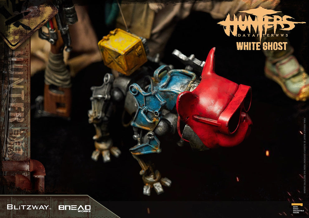 In-stock 1/6 Blitzway BW-UMS 11801 White Ghost Action Figure