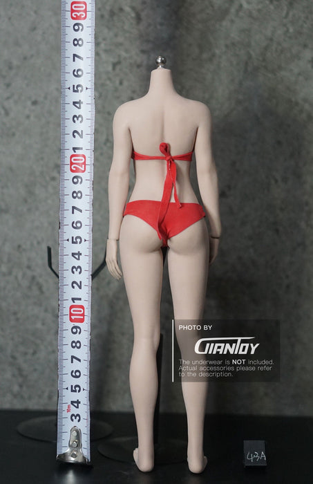 In-stock 1/6 TBLeague European Female Seamless Body Undetachable Feet S42A S43A (Censored)