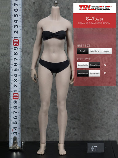 In-stock 1/6 TBLeague PLSB2021-S47A/S47B Seamless Body (Censored)