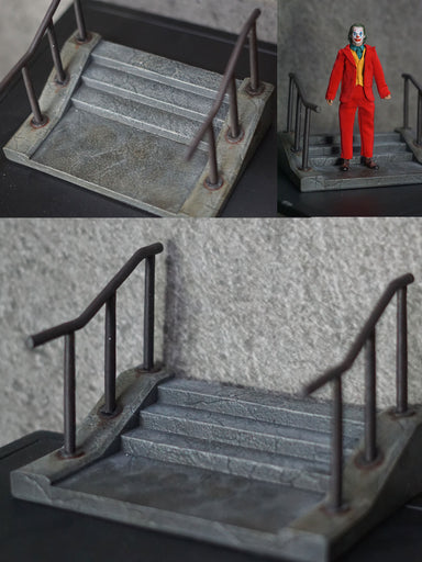 In-stock 1/12 Bullet Head BH009 Staircase Scene Diorama(Figure not included)