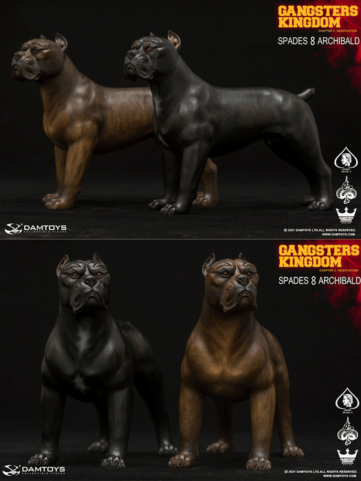 In-stock 1/6 DAMTOYS Gangsters Kingdom SPADE 8 Bulldog GK024S