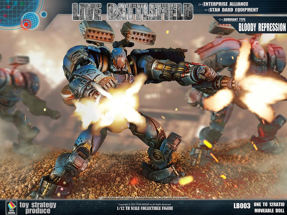 In-stock 1/12 Toy Strategy Live Battlefield LB001/LB002/LB003