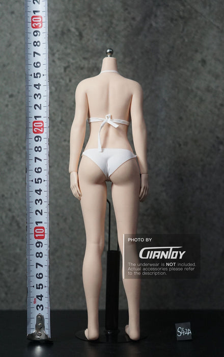 In-stock 1/6 TBLeague European Female Seamless Body Undetachable Feet S42A S43A (Censored)