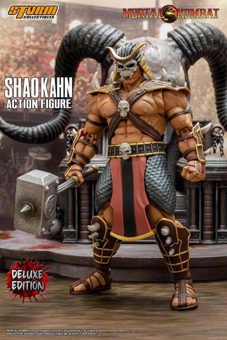 In-stock 1/12 Storm Collectibles Shao Kahn DCMK14/DCMK15 Action Figure