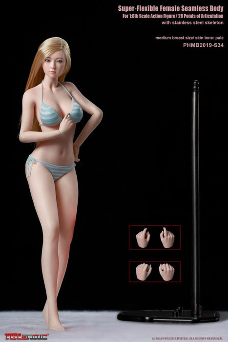 In-stock 1/6 TBLeague Teenage Girl Seamless Figure PHMB2019 S34 S35 (w/head)