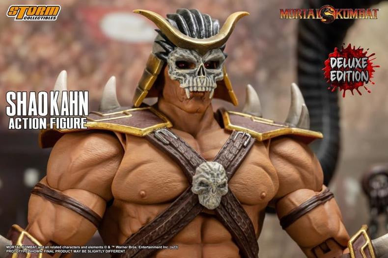 In-stock 1/12 Storm Collectibles Shao Kahn DCMK14/DCMK15 Action Figure