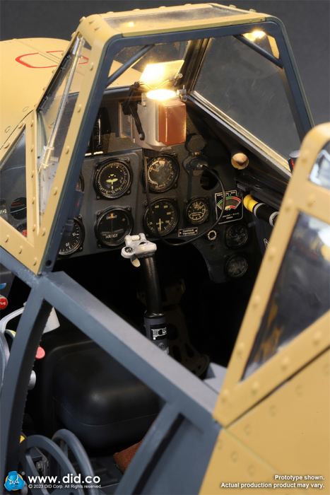 In-stock 1/6 DID WWII BF109 Cockpit E60065B