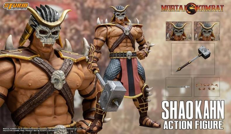 In-stock 1/12 Storm Collectibles Shao Kahn DCMK14/DCMK15 Action Figure