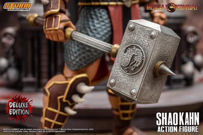 In-stock 1/12 Storm Collectibles Shao Kahn DCMK14/DCMK15 Action Figure