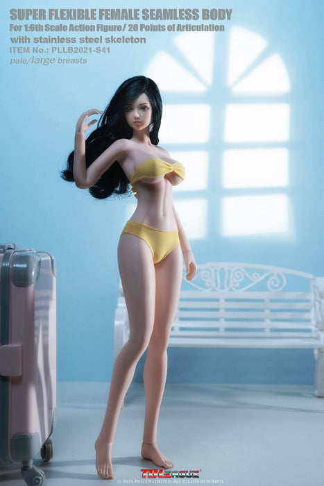 In-stock 1/6 TBLeague tall&slender PLLB2021-S40/S41 Seamless Body (w/head) (Censored)