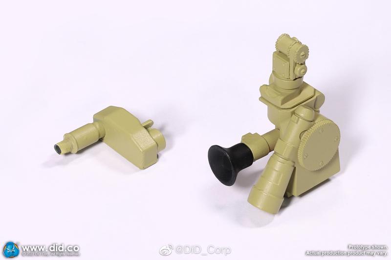 In-stock 1/6 DID E60069 Tripod For MG34 (Yellow/Green)