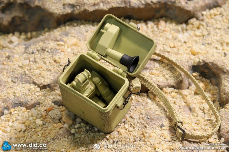 In-stock 1/6 DID E60069 Tripod For MG34 (Yellow/Green)