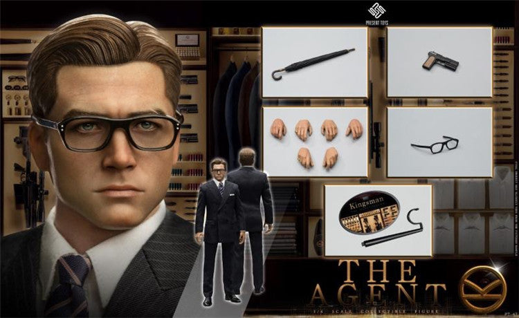 Pre-order 1/6 PRESENT TOYS SP47 The Agent Action Figure