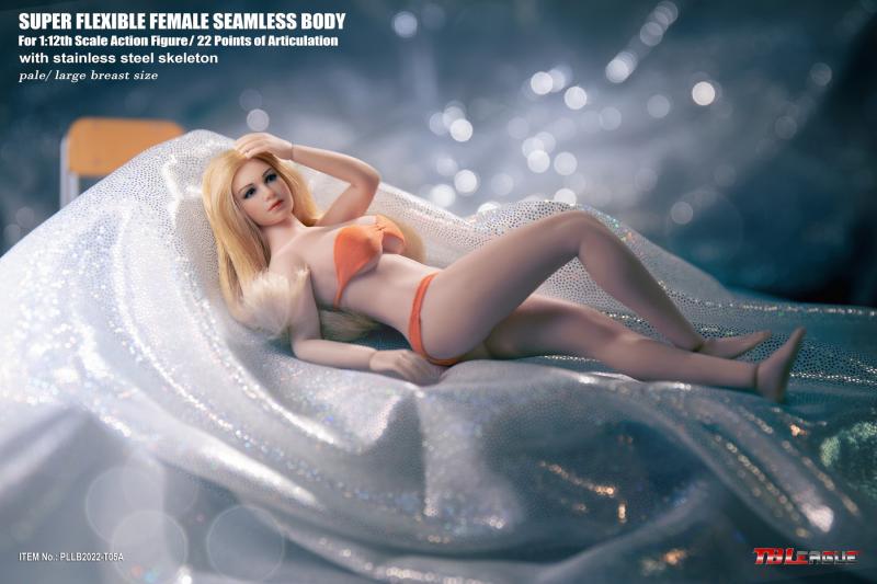 In-stock 1/12 TBLeague PLMB2022-T05 Female Plump Seamless Action Figure (Censored)