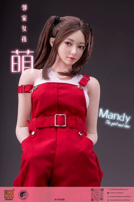 Pre-order 1/6 I8 TOYS I8-H004 Mandy Female head sculpt