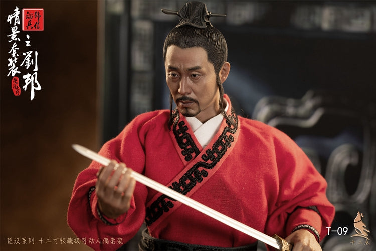 In-stock 1/6 Twelve o'clock T-09 Liu Bang Action Figure