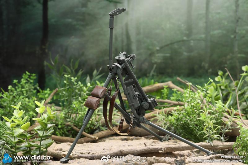 In-stock 1/6 DID E60069 Tripod For MG34 (Yellow/Green)