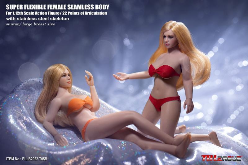 In-stock 1/12 TBLeague PLMB2022-T05 Female Plump Seamless Action Figure (Censored)