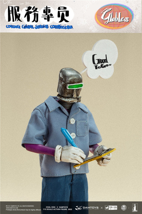 In-stock 1/12 DAMTOYS PES026 Service Commissiner Jack Action Figure