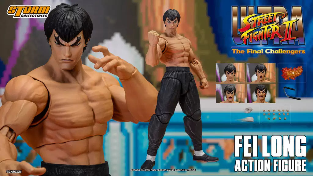 In-stock 1/12 Storm Collectibles STREET FIGHTER II The Final Challengers CPSF24 FEI LONG